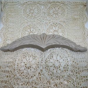 Vintage/ antique handcrafted wood accent decor